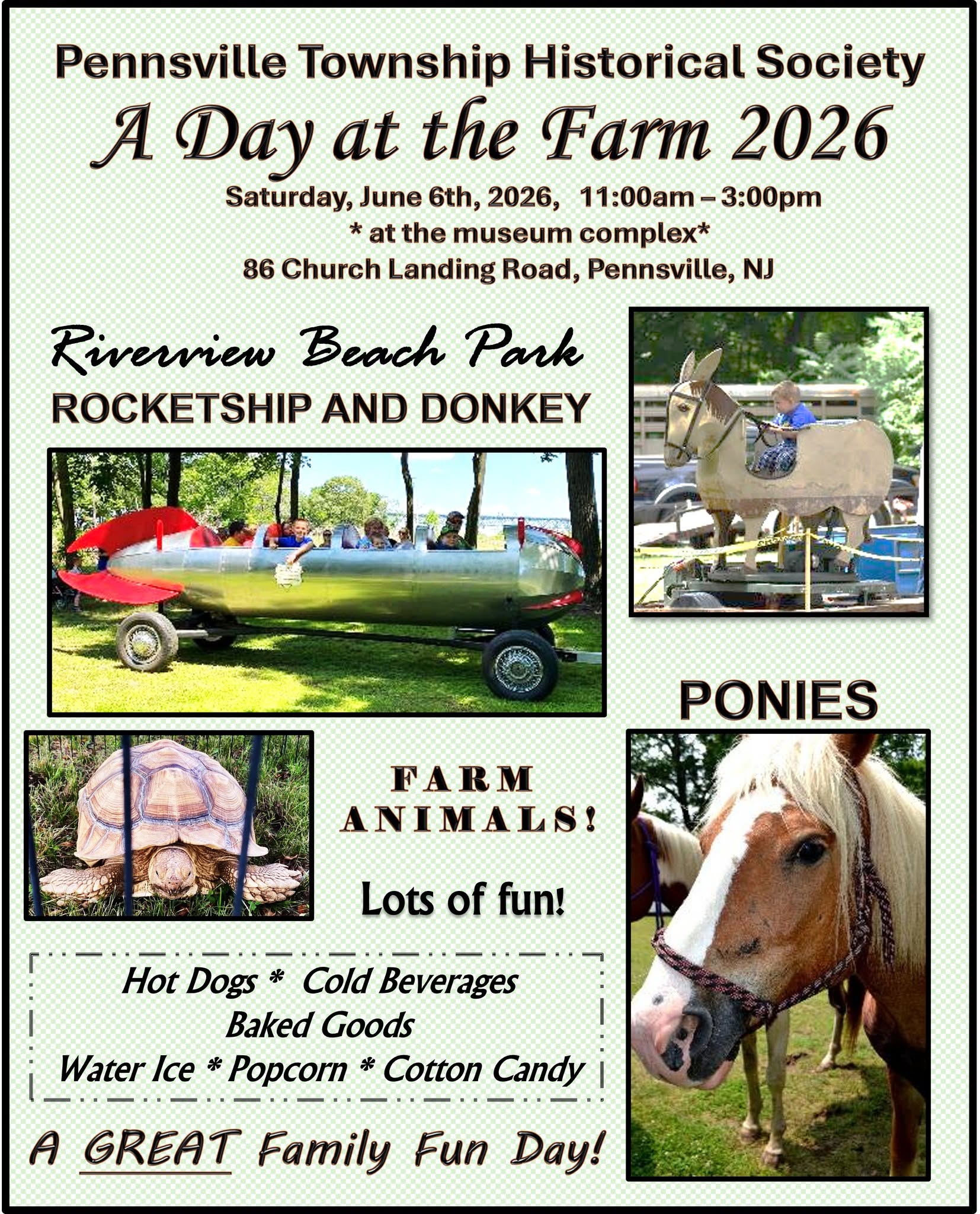 PTHS Day at the Farm Flyer