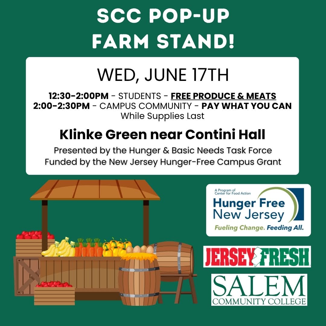 Students: First Pop-Up Farm Stand of the Season!