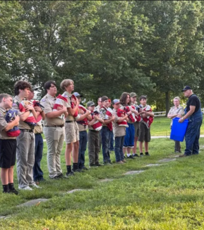 Flag Retirement Ceremony