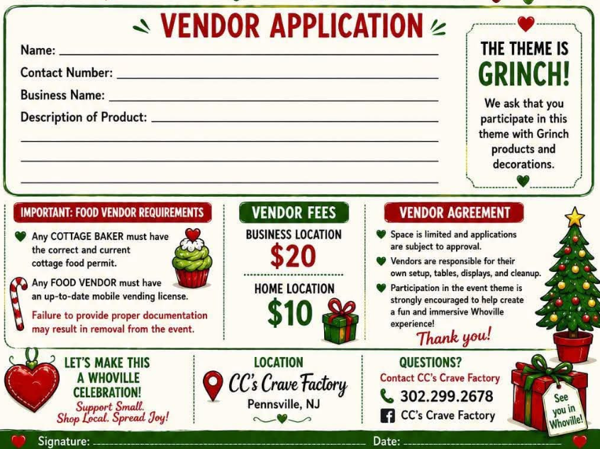 Pennsville Pop Up Welcome to Who-ville