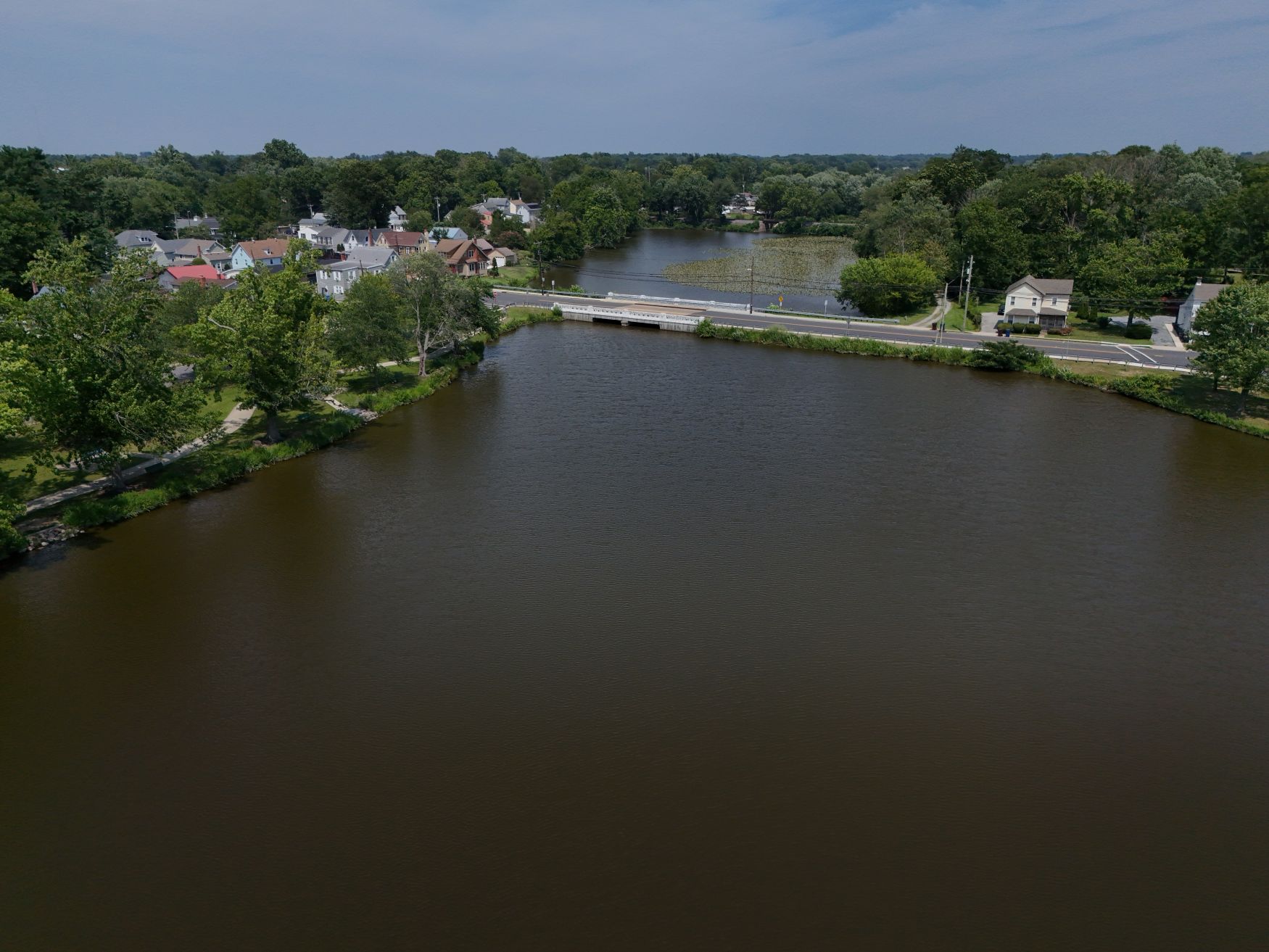 Memorial Lake from the Western Sky looking east