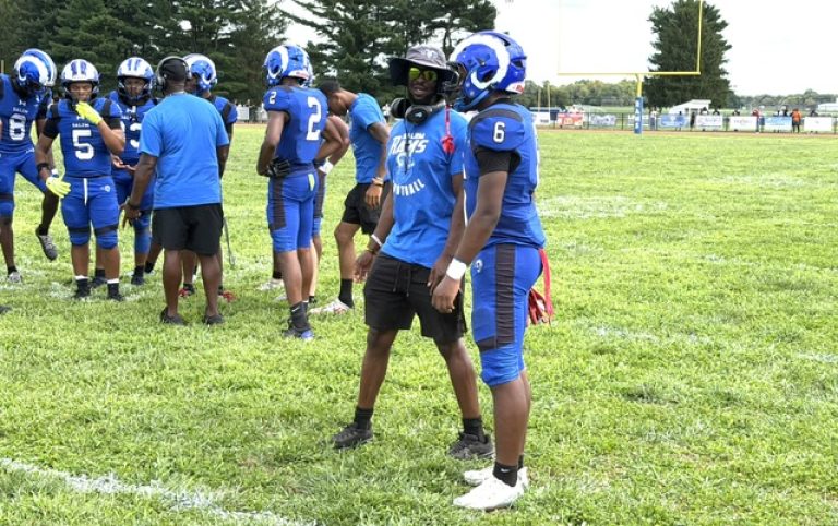 Salem controls action, but comes up short in home opener